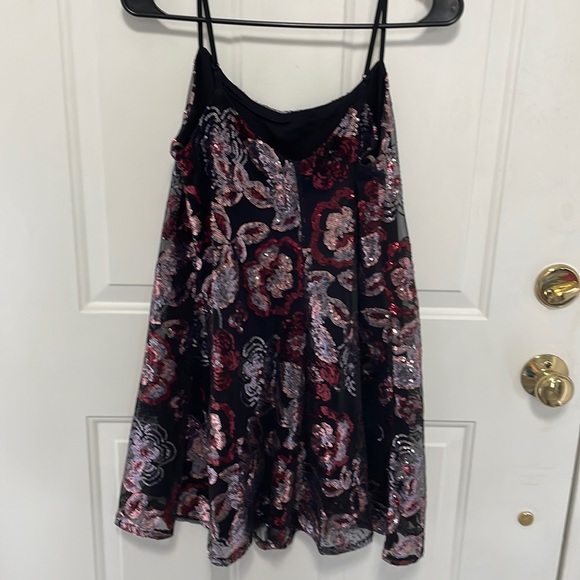 Sequin Evening Mini dress. Size M - Picture 4 of 6